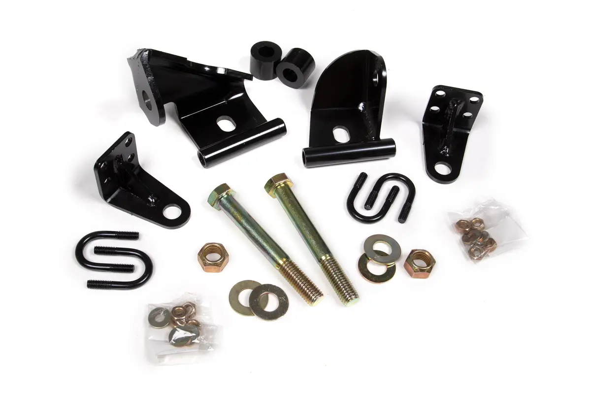 Dual Steering Stabilizer Mounting Kit | Ford F150 (04-08) 4Wd 1