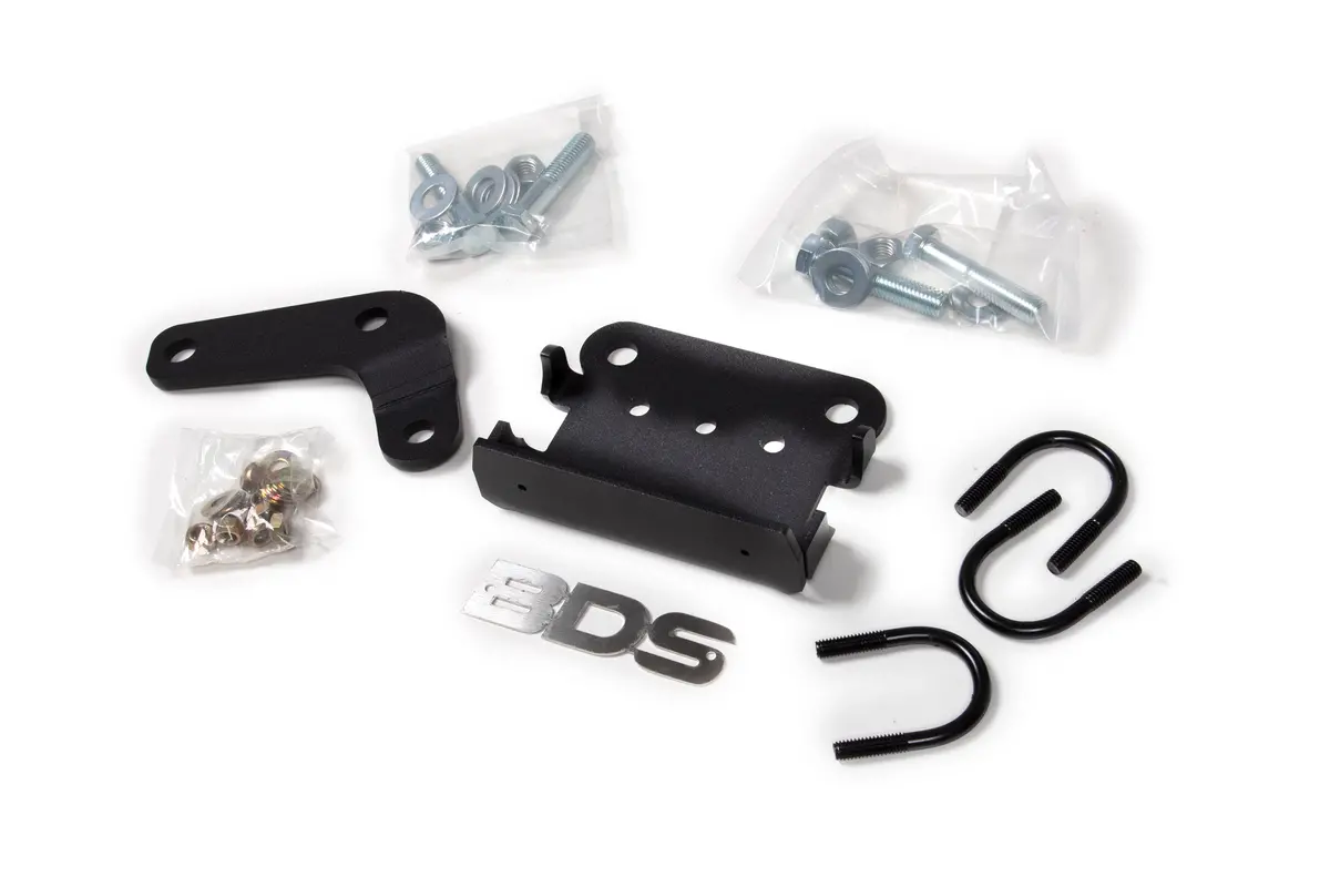 Dual Steering Stabilizer Mounting Kit | Ford F250/F350 Super Duty (99-04) And Excursion (00-05) 4Wd 2