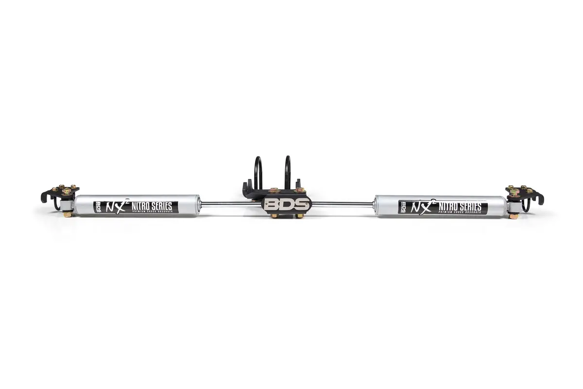 Dual Steering Stabilizer Kit W/ Nx2 Shocks | Ford F250/F350 Super Duty (05-23) 4Wd 1