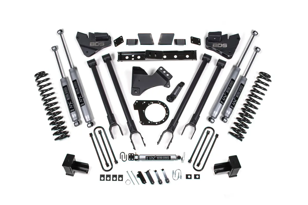 6 Inch Lift Kit W/ 4-Link | Ford F350 Super Duty Drw (20-22) 4Wd | Diesel 2