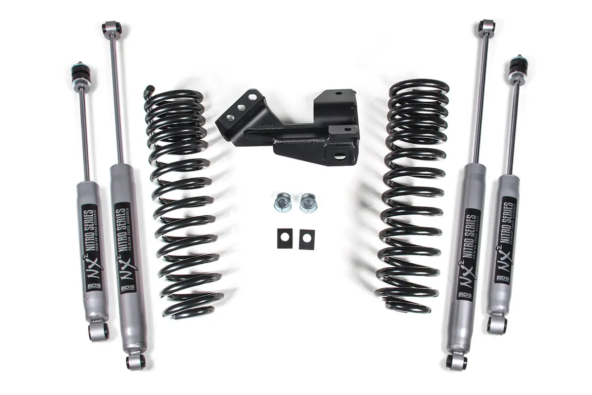 1-2 Inch Leveling Kit | Performance Spring | Ford F250/F350 Super Duty (1" Lift: 17-19) | (2" Lift: 20-23) | 4Wd | Diesel 2