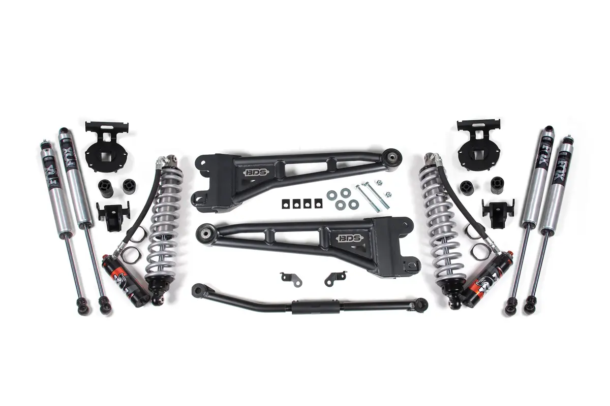 2.5 Inch Lift Kit W/ Radius Arm | Fox 2.5 Performance Elite Coil-Over Conversion | Ford F250/F350 Super Duty (11-16) 4Wd | Diesel 3