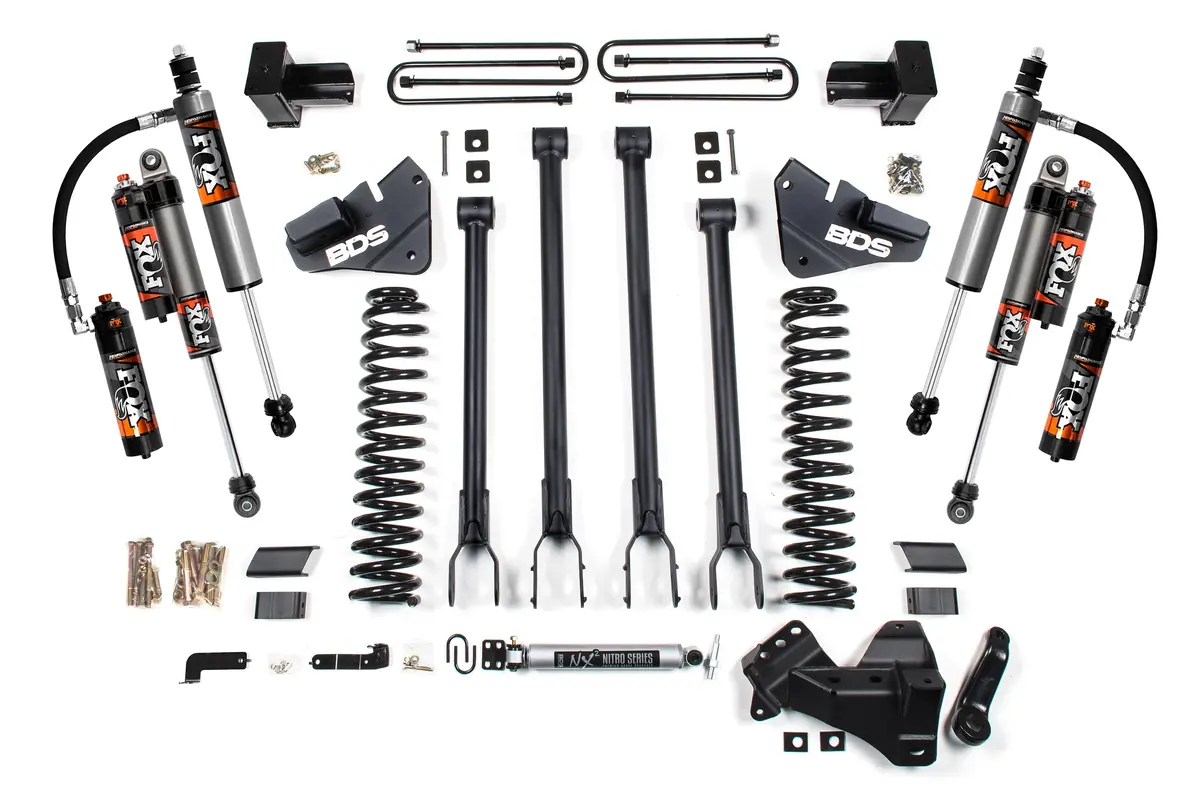 4 Inch Lift Kit W/ 4-Link | Ford F350 Super Duty Drw (20-22) 4Wd | Diesel 3