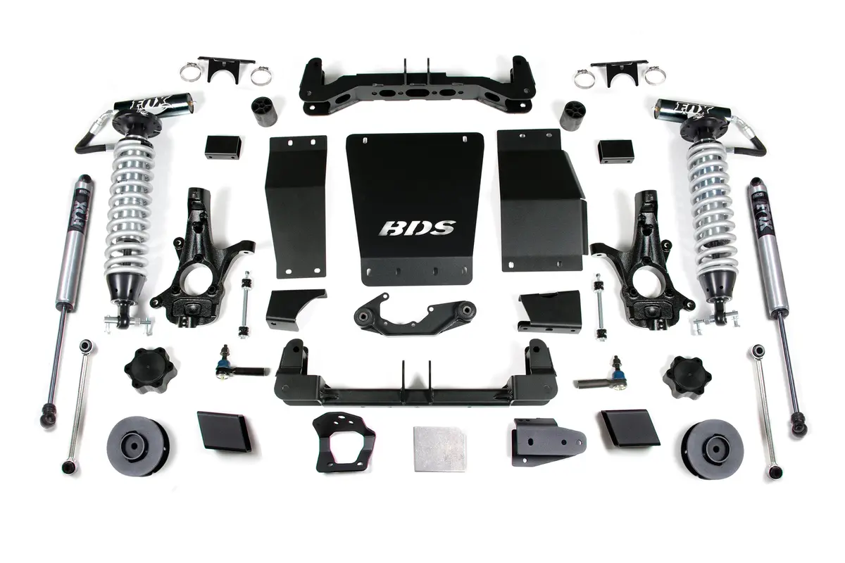 4 Inch Lift Kit | Fox 2.5 Coil-Over | Chevy/Gmc Suburban, Tahoe, Yukon/Xl 1500 (15-19) 4Wd 1