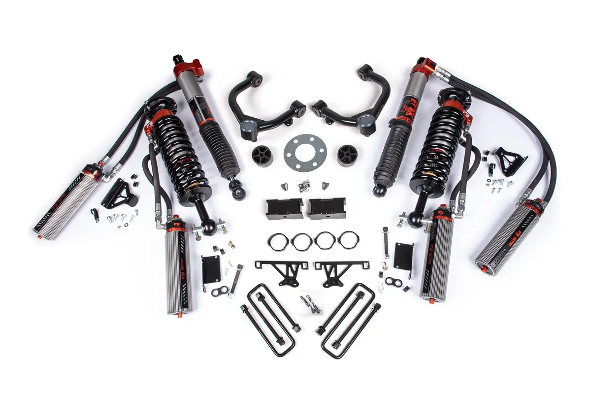 3.5 Inch Lift Kit | Fox Factory Race 3.0 Ibp Coil Over Front, 3.0 Ibp Rear | 2019-2024 Gm 1500 Non-Trail Boss/At4 | 4Wd 1