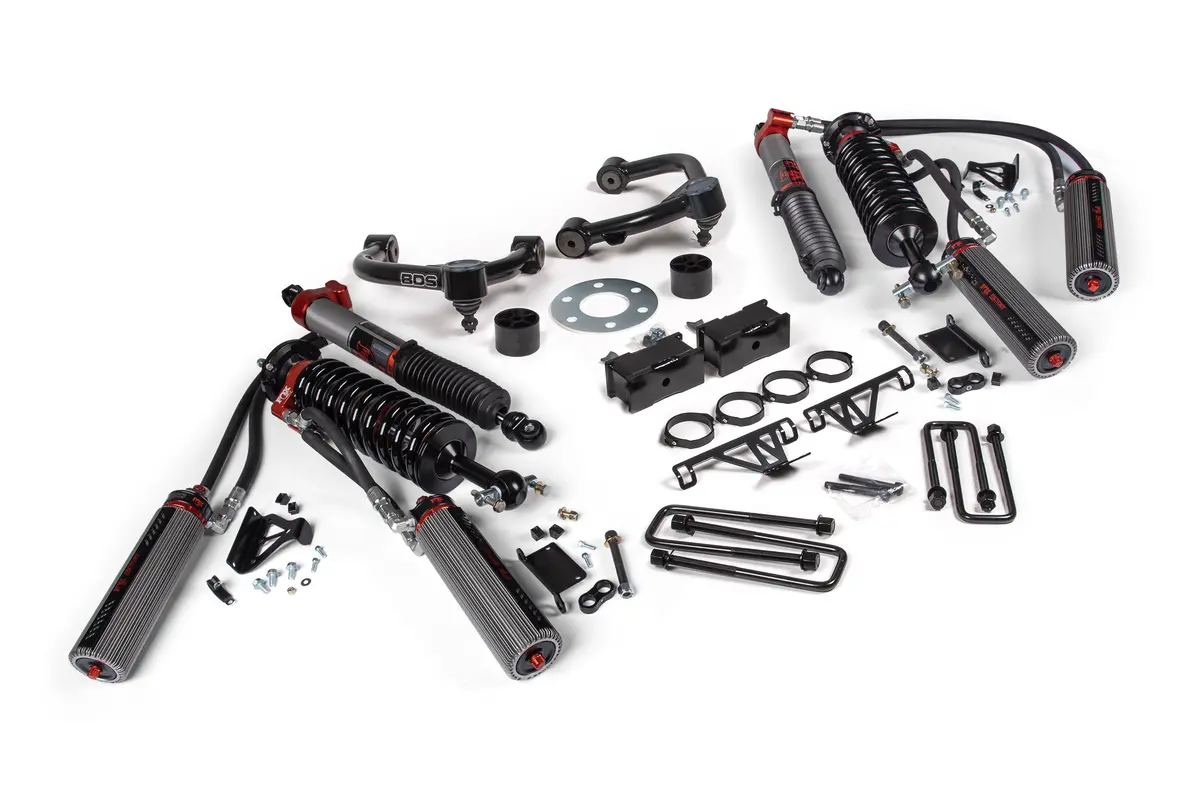 1.5 Inch Lift Kit | Fox Factory Race 3.0 Ibp Coil Over Front, 3.0 Ibp Rear | 2019-2024 Gm 1500 Trail Boss/At4 | 4Wd 2