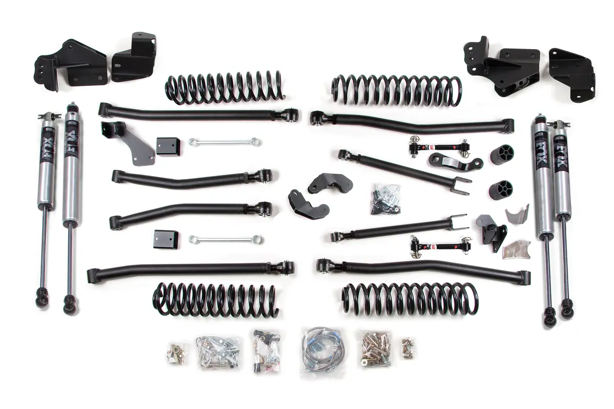 6.5 Inch Lift Kit | Long Arm | Jeep Wrangler Jk (07-18) 4-Door 2
