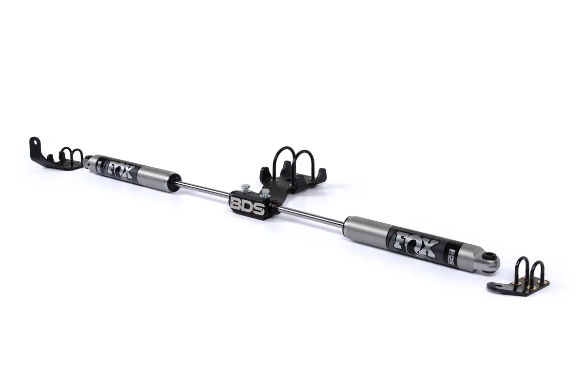 Dual Steering Stabilizer Kit W/ Fox 2.0 Performance Shocks | Dodge Ram 1500 (94-01) And 2500 (94-02) 4Wd 2