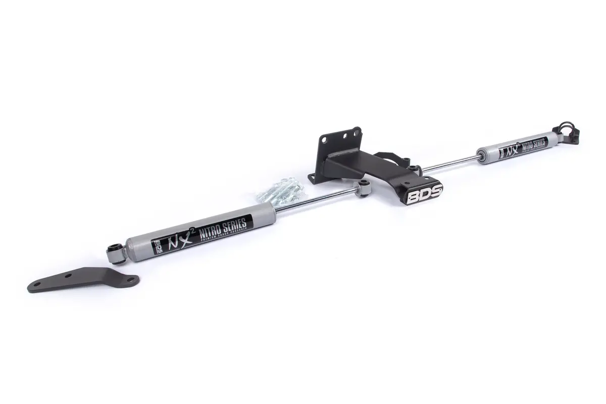 Dual Steering Stabilizer Kit W/ Nx2 Shocks | T-Style Steering | Ram 2500 (19-24) And 3500 (19-24) 4Wd 2