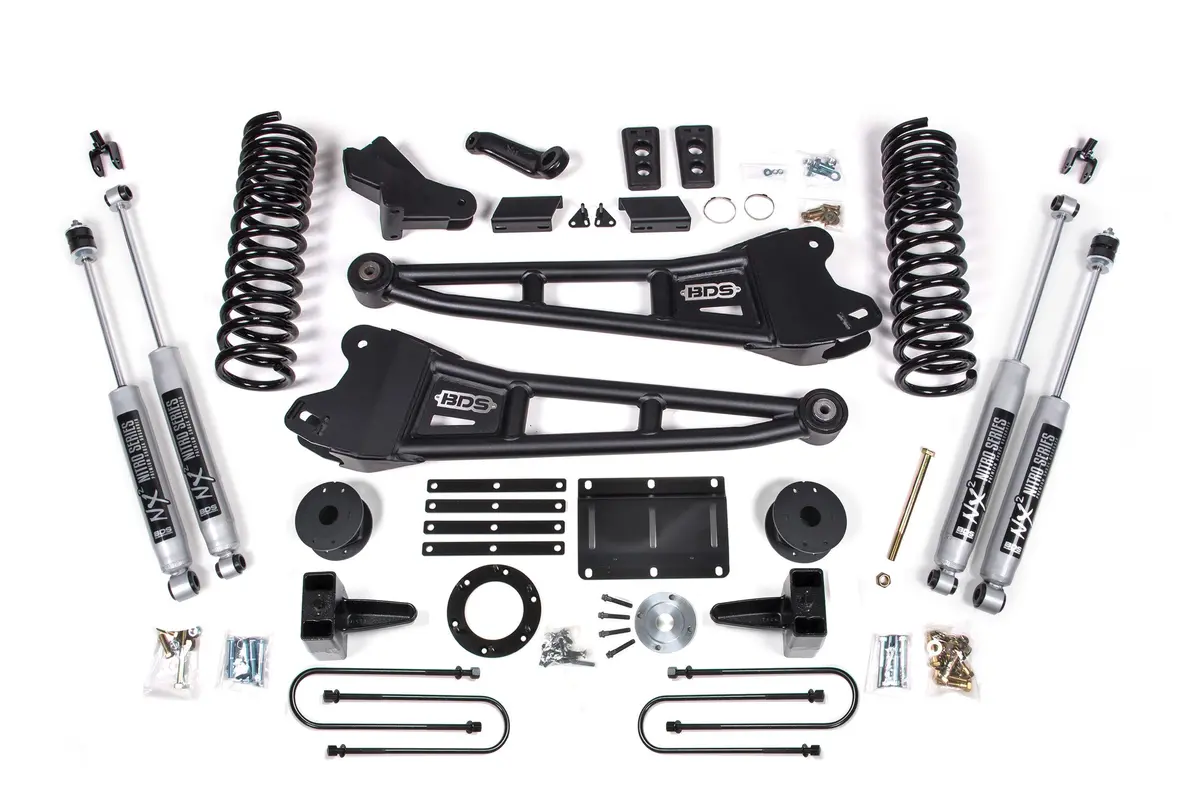 6 Inch Lift Kit W/ Radius Arm | Ram 3500 W/ Rear Air Ride (13-18) 4Wd | Diesel 2
