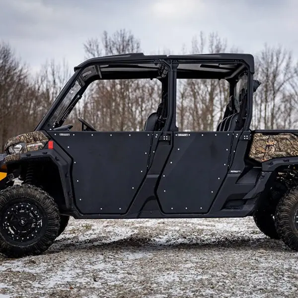 Superatv Can-Am Defender Max Aluminum Half Doors 2