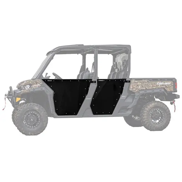 Superatv Can-Am Defender Max Aluminum Half Doors 1