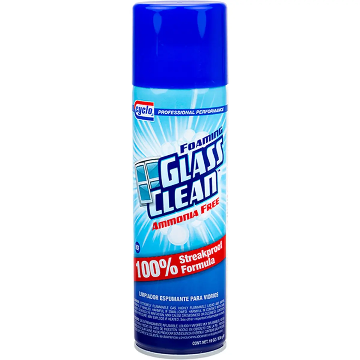 Cyclo Foaming Glass Clean Streakproof Formula - 19Oz 1