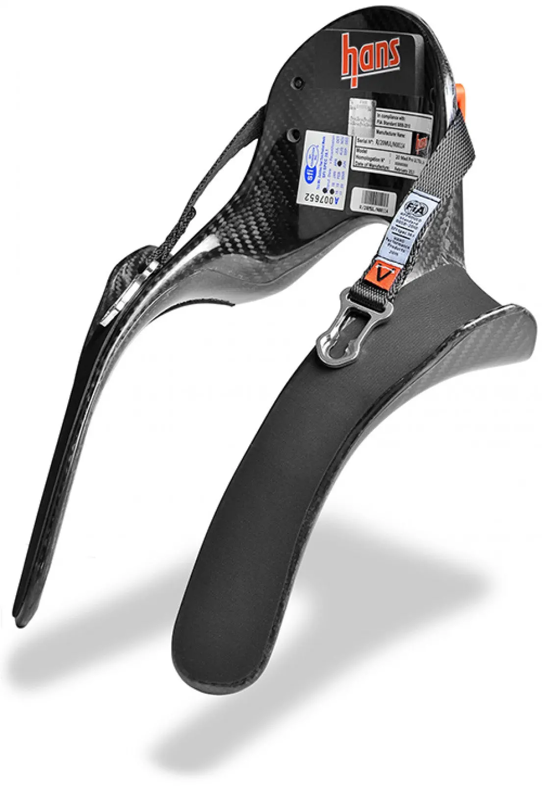 Hans Device Pro Ultra Lite Head & Neck Restraint Post Anchors Large 20 Degrees Sfi Only 2