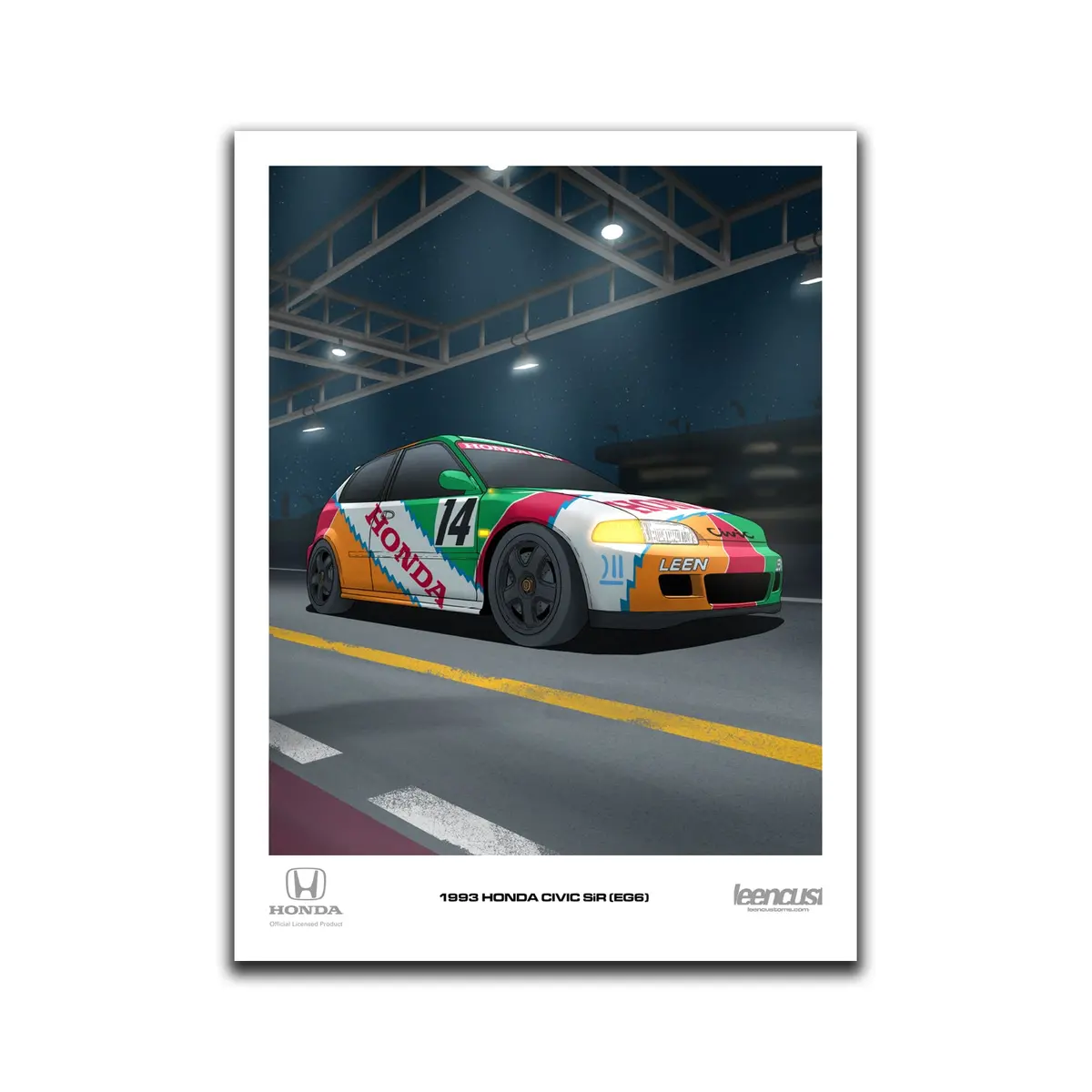 Print - Honda Civic Eg6 Jtc 1