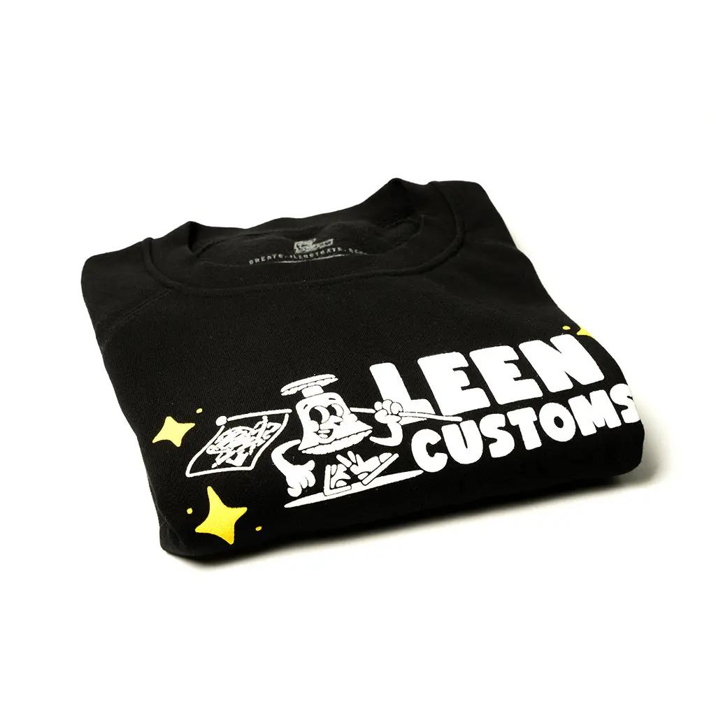 Lc "Mascot" Crewneck - Black 1