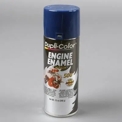 Duplicolor De1621 Engine Enamel With Ceramic™ Old Ford Blue - 12 Oz 1