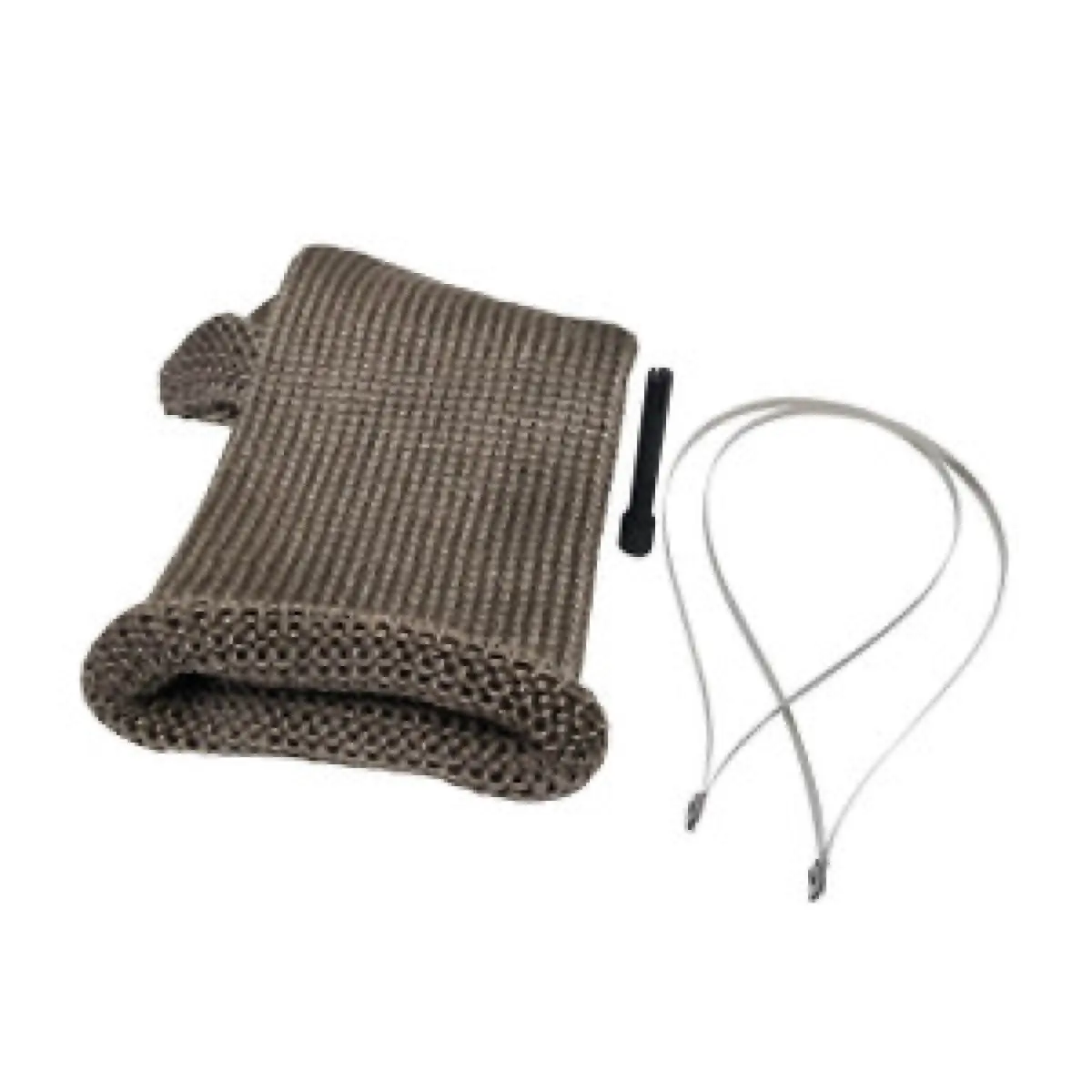 Design Engineering Titanium Knit Exhaust Sleeve - 4" X 24" 1
