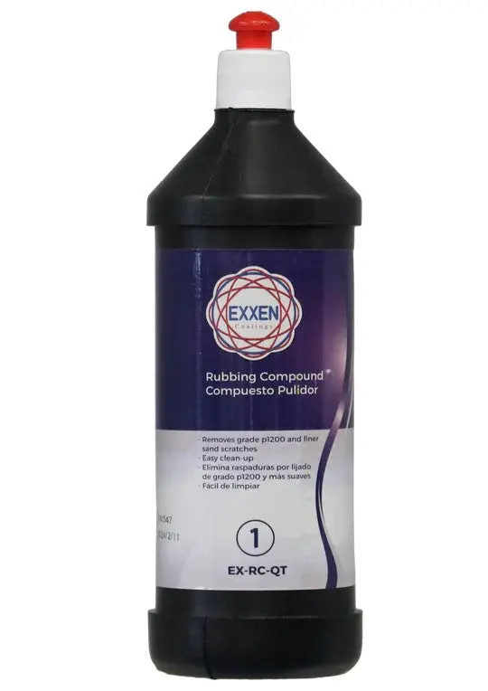 Exxen Coatings Rubbing Compound Quart 1