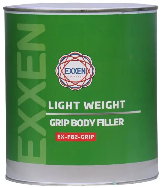 Exxen Coatings Light Weight Grip Body Filler W/Tube Hardener 1