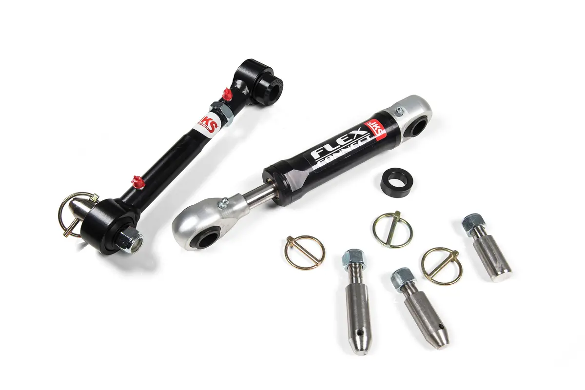 Flex Connect Tuneable Sway Bar Links With Quick Disconnect | Wrangler Jk 1
