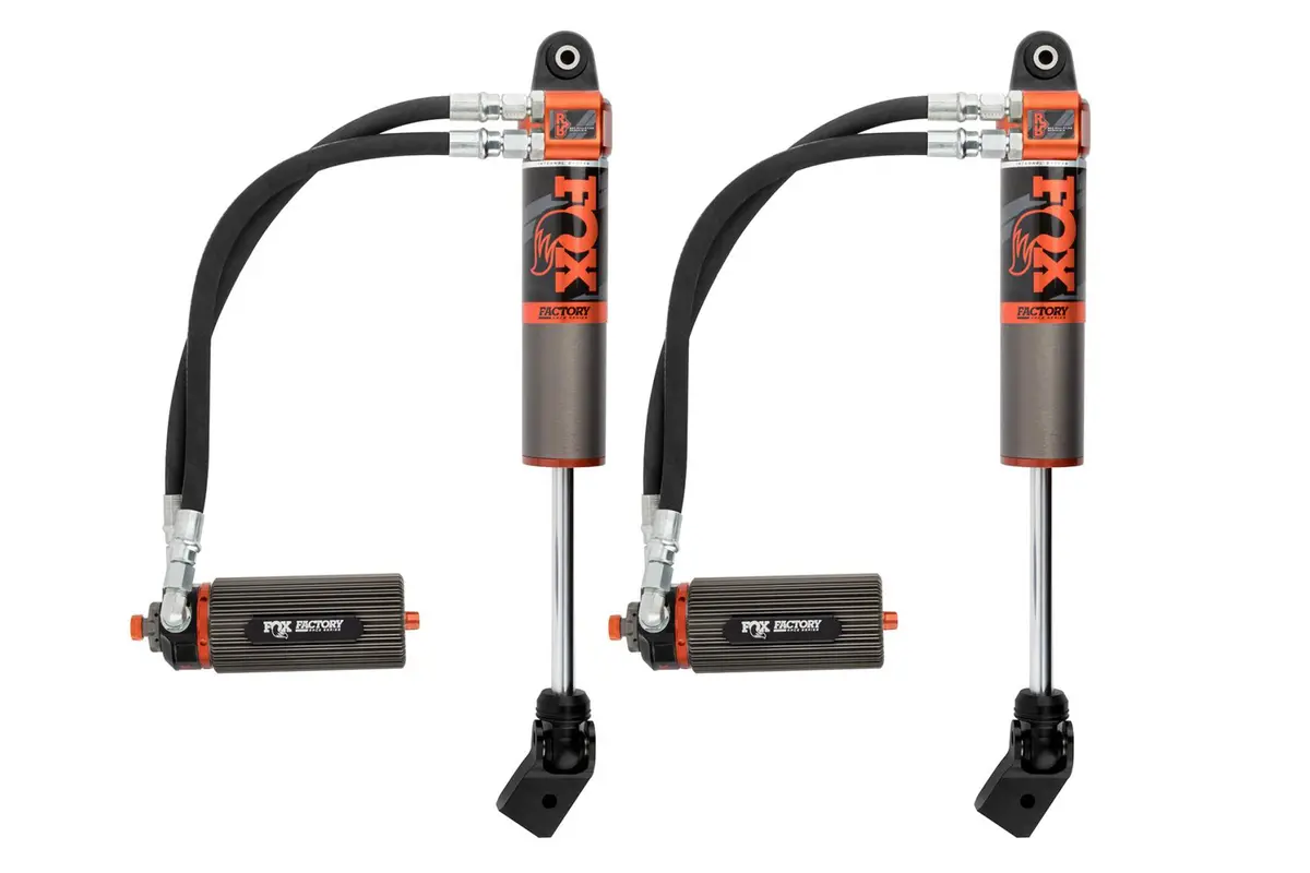 Fox 3.0 Internal Bypass Reservoir Front Shocks Adjustable | Factory Race | 3.5-4.5 Inch Lift | Jeep Wrangler Jl (18-23) 1