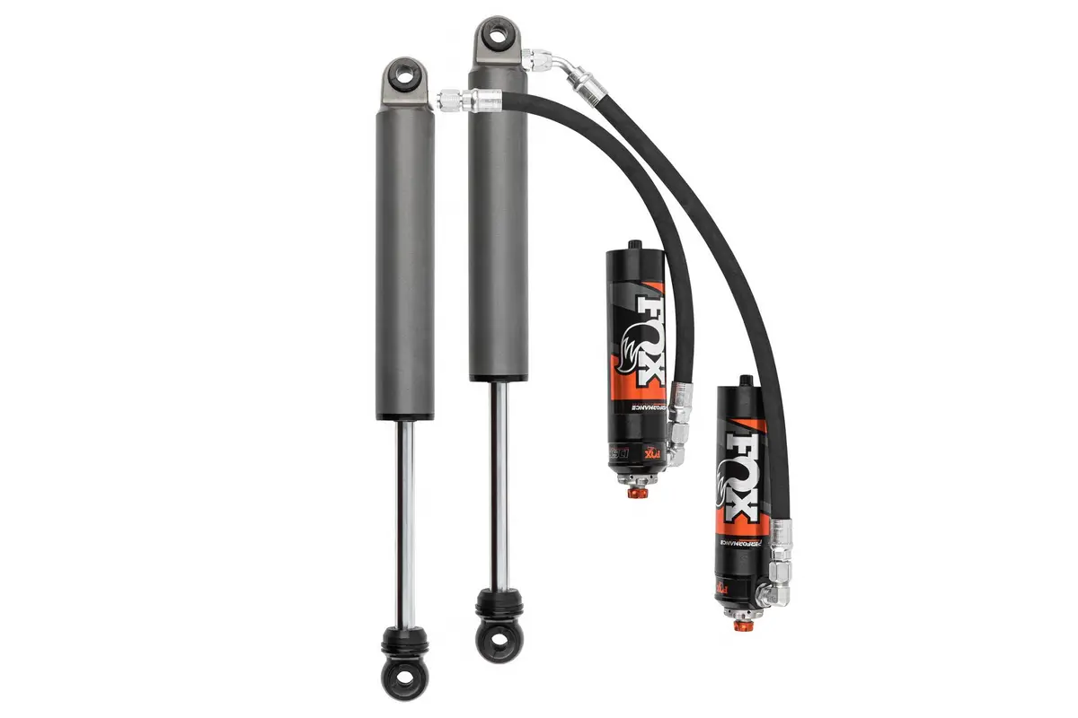 Fox 2.5 Rear Shocks W/ Dsc Reservoir Adjuster | 2.5-4 Inch Lift | Performance Elite Series | Chevy Silverado And Gmc Sierra 1500 (19-23) 1