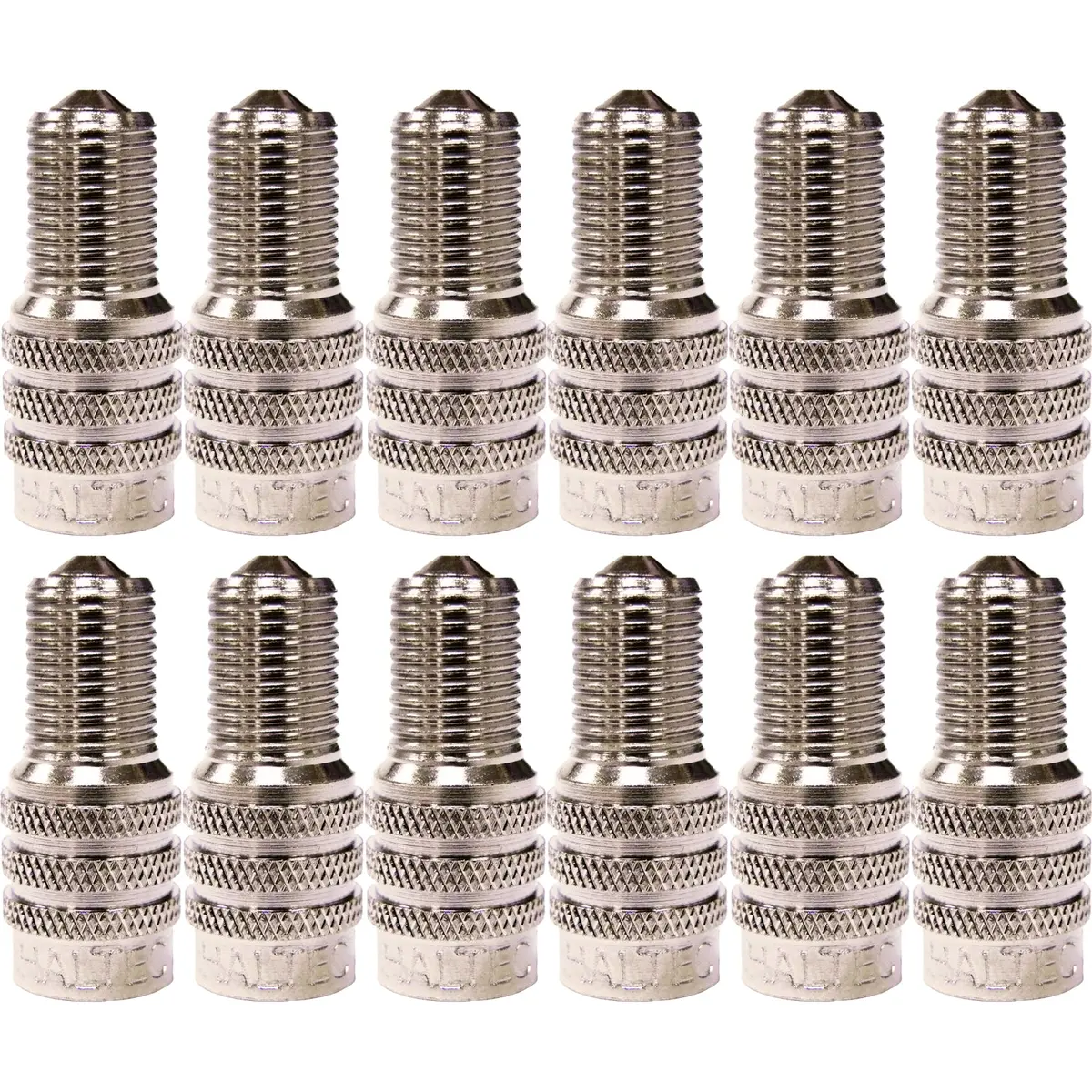 Haltec Ds-1 Double Seal Flow-Through Valve Cap Pack Of 12 1