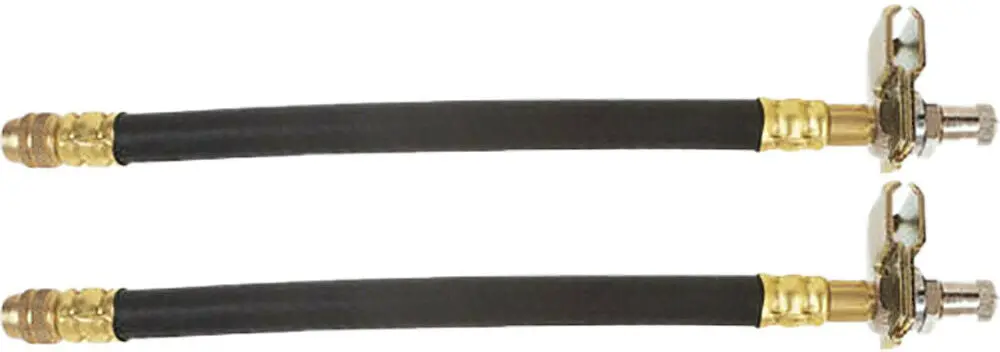 Haltec Fe-300-9 9" Rv Flexible Rubber Valve Extensions - 1 Pair 1