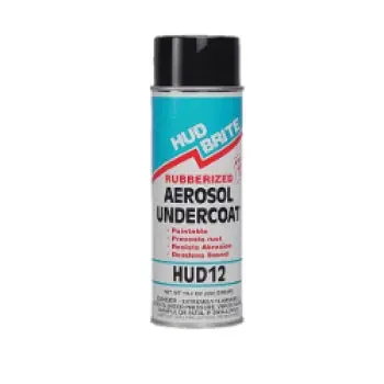 Hud Brite Paintable Rubberized Undercoat Black 17.7Oz 1