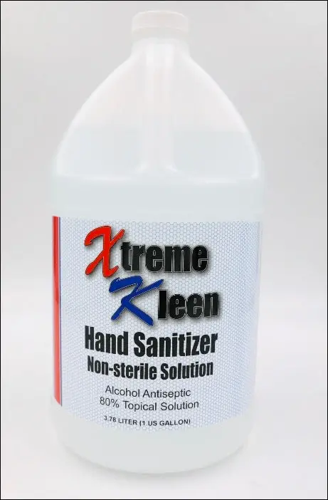 Liquid Non-Sterile Solution Hand Sanitizer Gallon Bottle 1