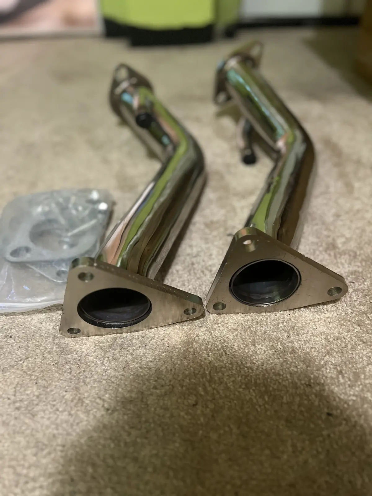 G37/370Z Y Spec Non-Resonated Test Pipes Vq37vhr/Vq35hr 1