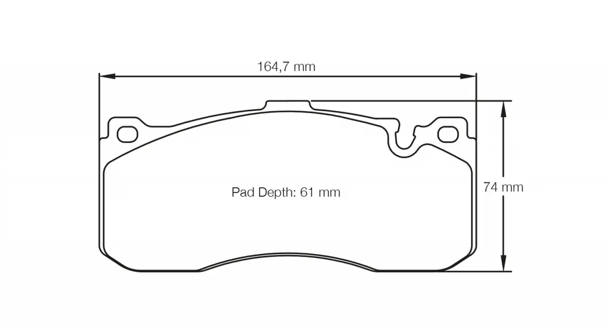 Pagid Bmw	3 Series M-Technic / 135I Front Brake Pads 1