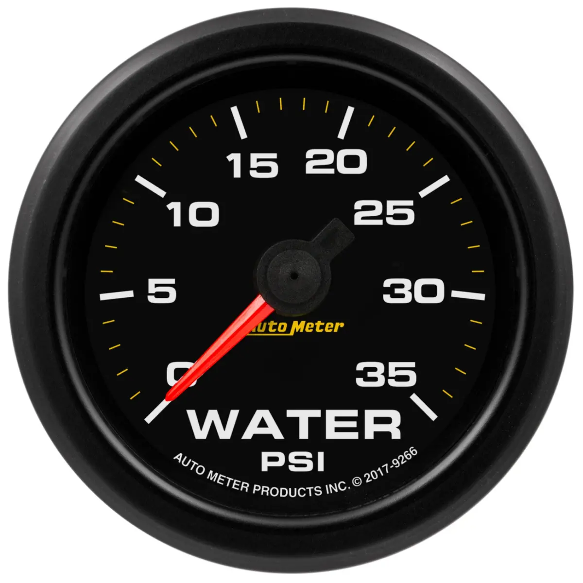 Autometer 2 1/16 In. , Gauge, Water Press,35Psi, Stepper Motor W/Warn, Extreme Environment 1
