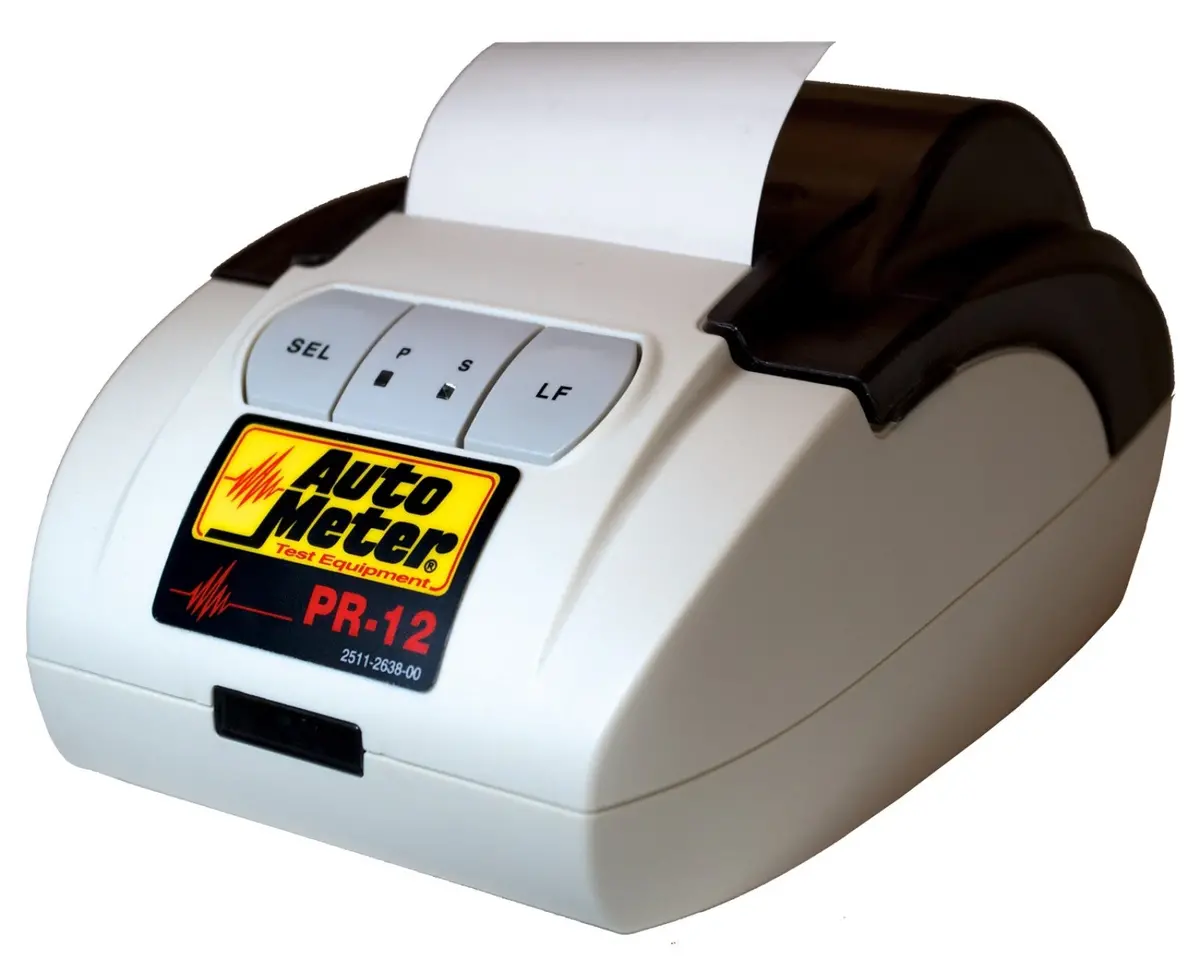 Autometer 2-1/16 In. Tach, 0-5,000 Rpm, Airdrive, Black 1