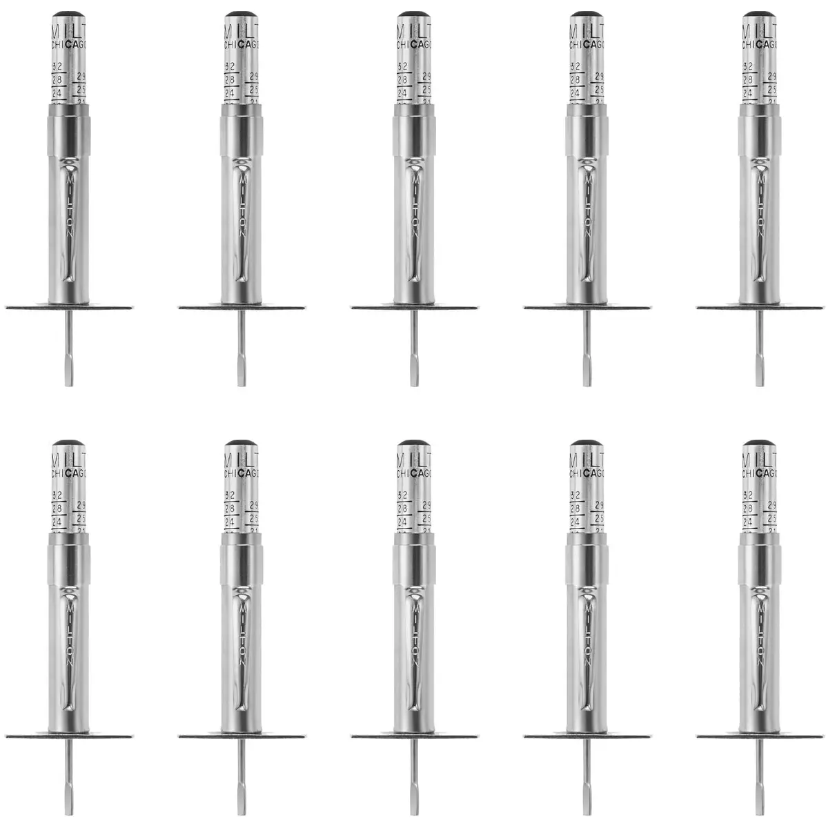 Milton S-448 Tire Tread Depth Gauge Pack Of 10 1
