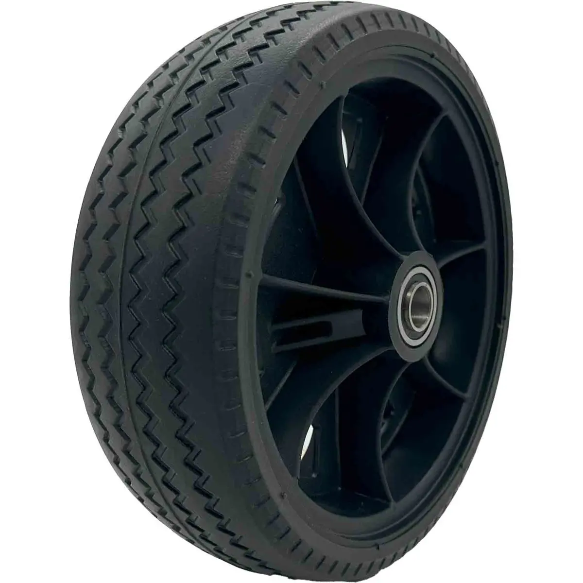 Marathon 30041P Flat Free All Purpose Utility Tire On Plastic Rim 10X3 3/4" Bore 1