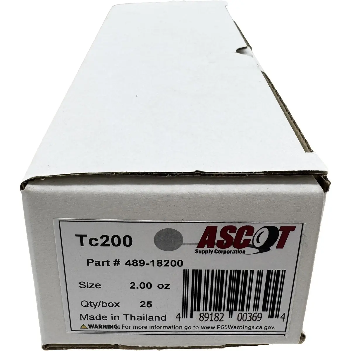 Ascot T Style Coated Lead Clip-On Wheel Weight 2.00Oz - Box Of 25 1