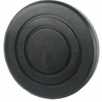 Ascot Rubber Lift Pads For Quality 5.25" Round - Set Of 4 1