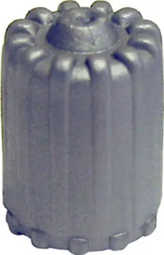 Dill 650 Small Grey Plastic Tpms Valve Cap With O-Ring Box Of 100 1