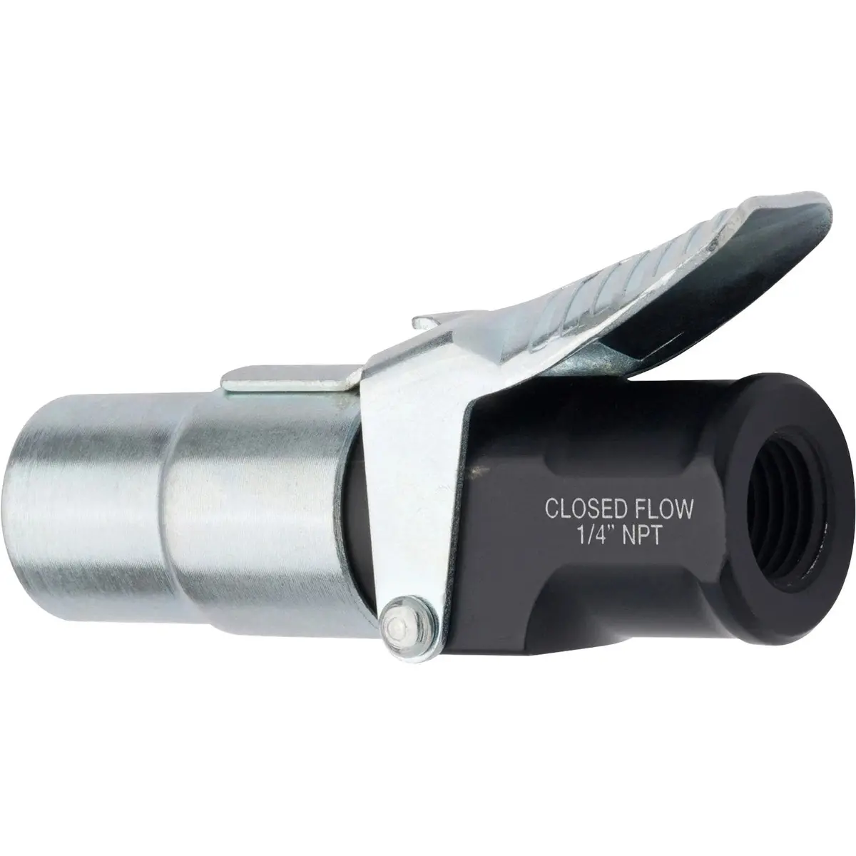 Locknflate Xl Air Chuck For Large Bore Tire Valves - 1/4" Closed Flow 1