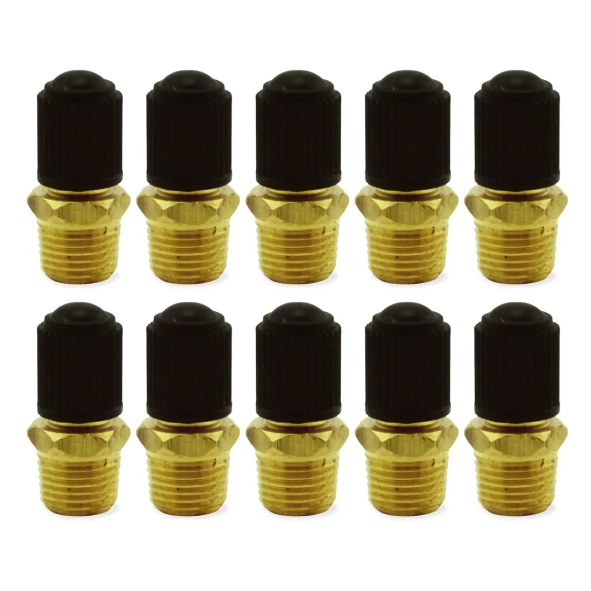 Milton S-684 1/8" Mnpt Male Tank Valve Pack Of 10 1