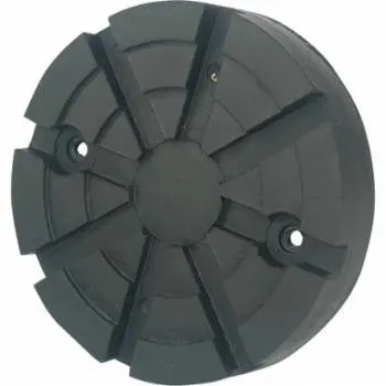 Ascot Rubber Lift Pad For Nussbaum 5" Round - Set Of 4 1