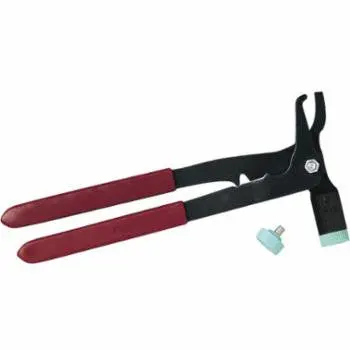 Ascot Wheel Weight Hammer / Pliers With Replaceable Plastic Cap 1