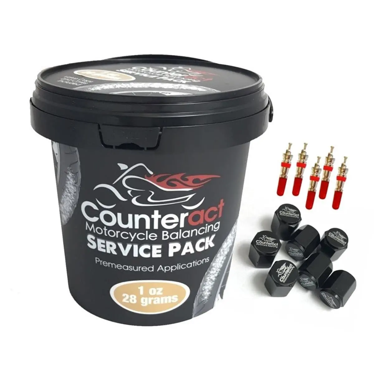 Counteract Motorcycle Balancing Beads Service Pack - 20 X 1Oz Per Bucket (20Oz) 1