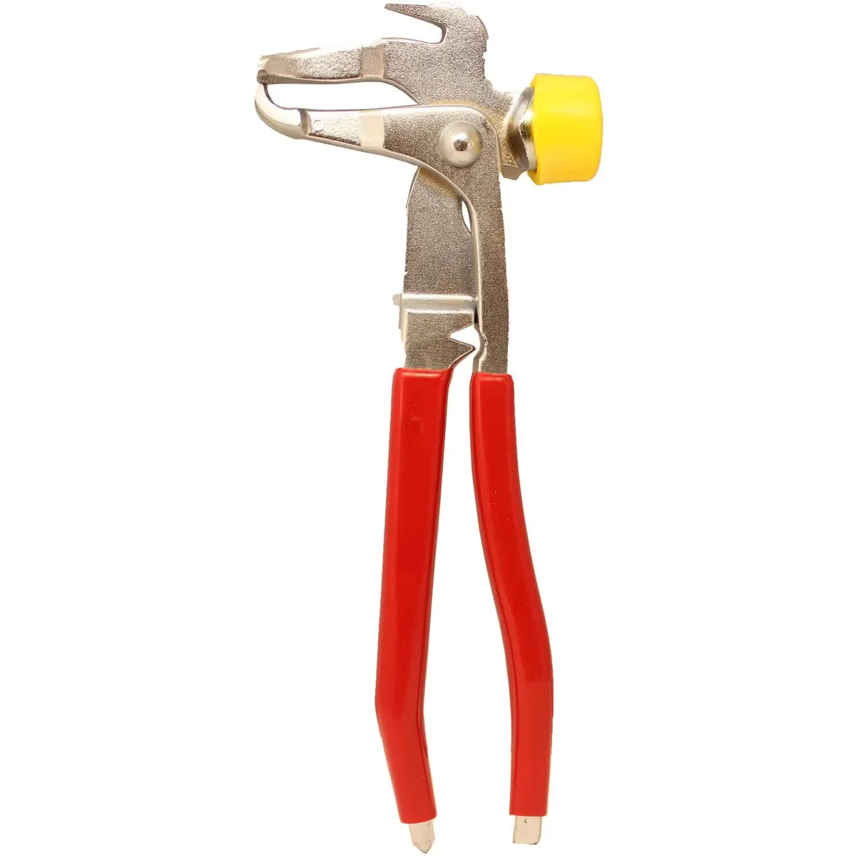 Premium Heavy Duty Wheel Weight Pliers And Hammer With Plastic Cap 1
