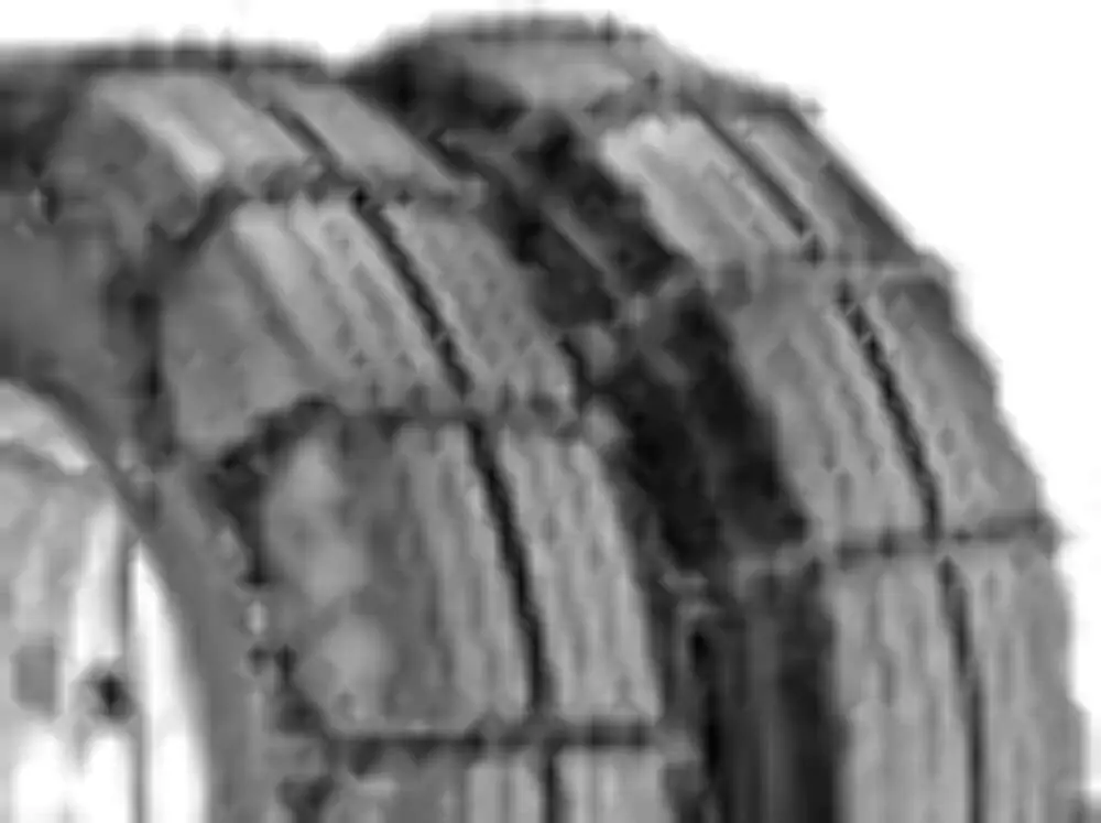 Peerless Qg4245 Quik Grip Dual Triple 20" To 24.5" Truck And Bus Hi-Way Chains 1