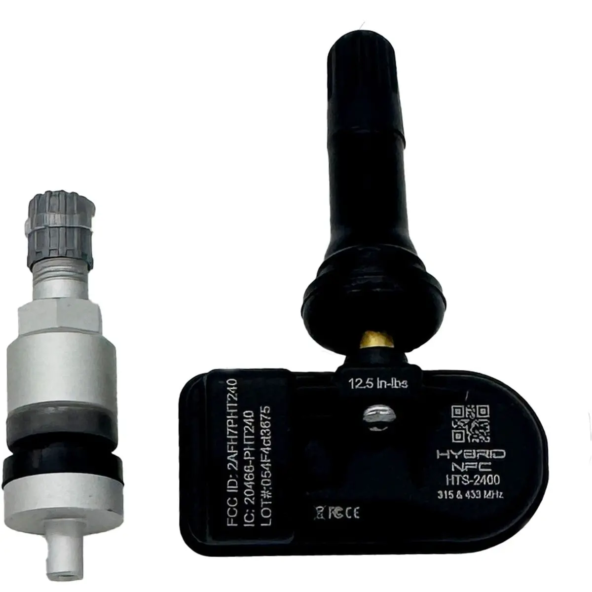 Hamaton U-Pro Hts-A78ed Hybrid Nfc Tpms Universal Sensor With Dual Valves 1