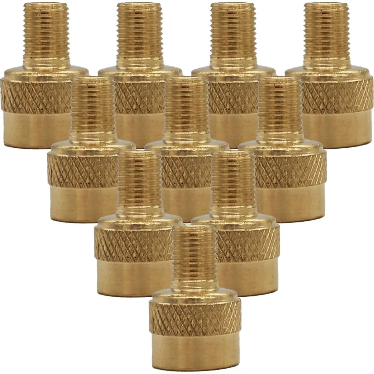 Large To Small Bore Tire Valve Adapter Outside Style For Otr, Truck, Farm Pack Of 10 1