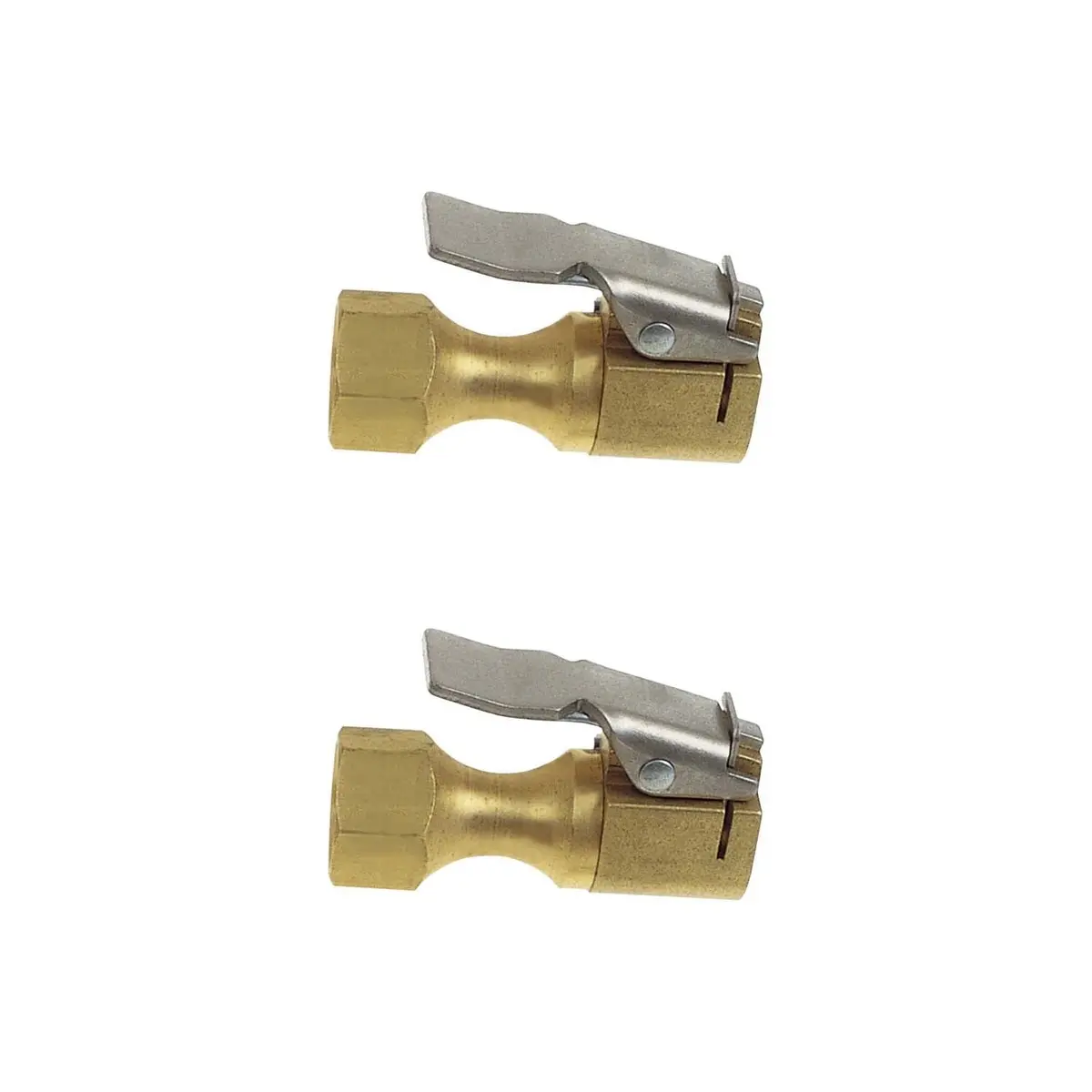 Haltec Ch-360 European Style Clip-On Air Chuck 1/4" Female Fitting Pack Of 2 1